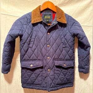 Boys quilted jacket new condition. Size 6.